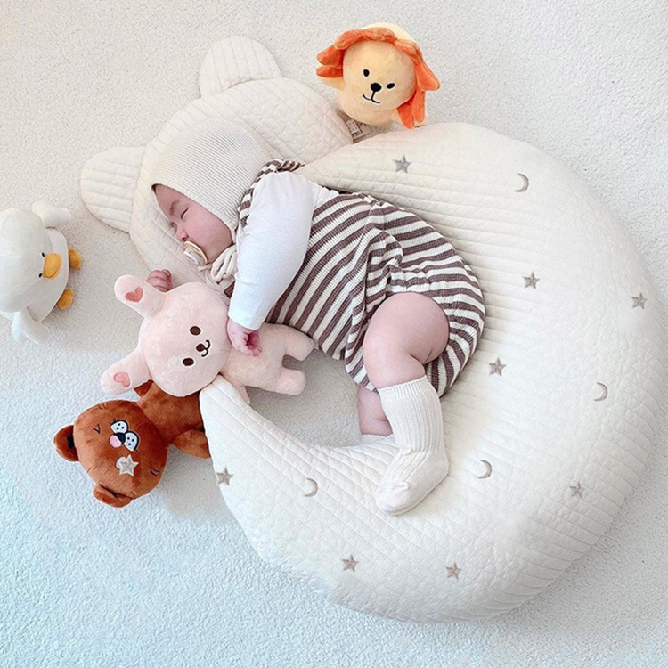 little bear baby moon pillow