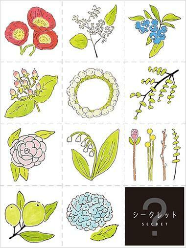 花 HITOTOKI霧面透明貼紙(可重複黏貼)｜日本KING JIM