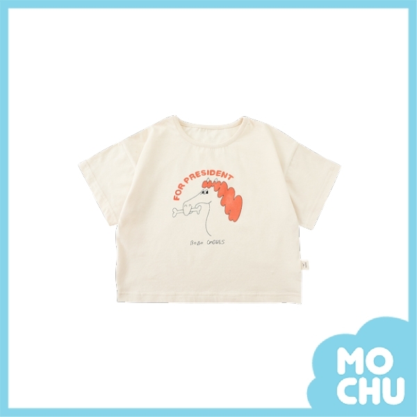 小海馬杏色短袖上衣