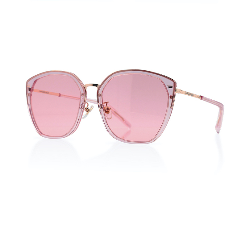 LAPIZ SENSIBLE - LEWII-C72-SP 透明感漸層墨鏡-粉色