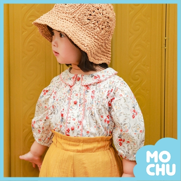 立體鏤空防曬草帽(兩色)