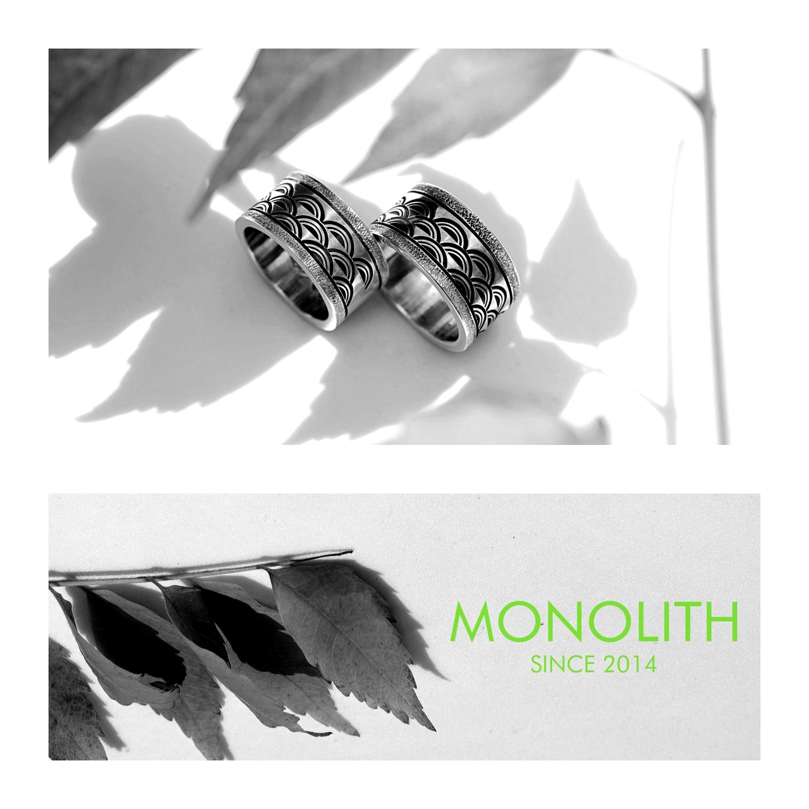 青海波打印【戒指】