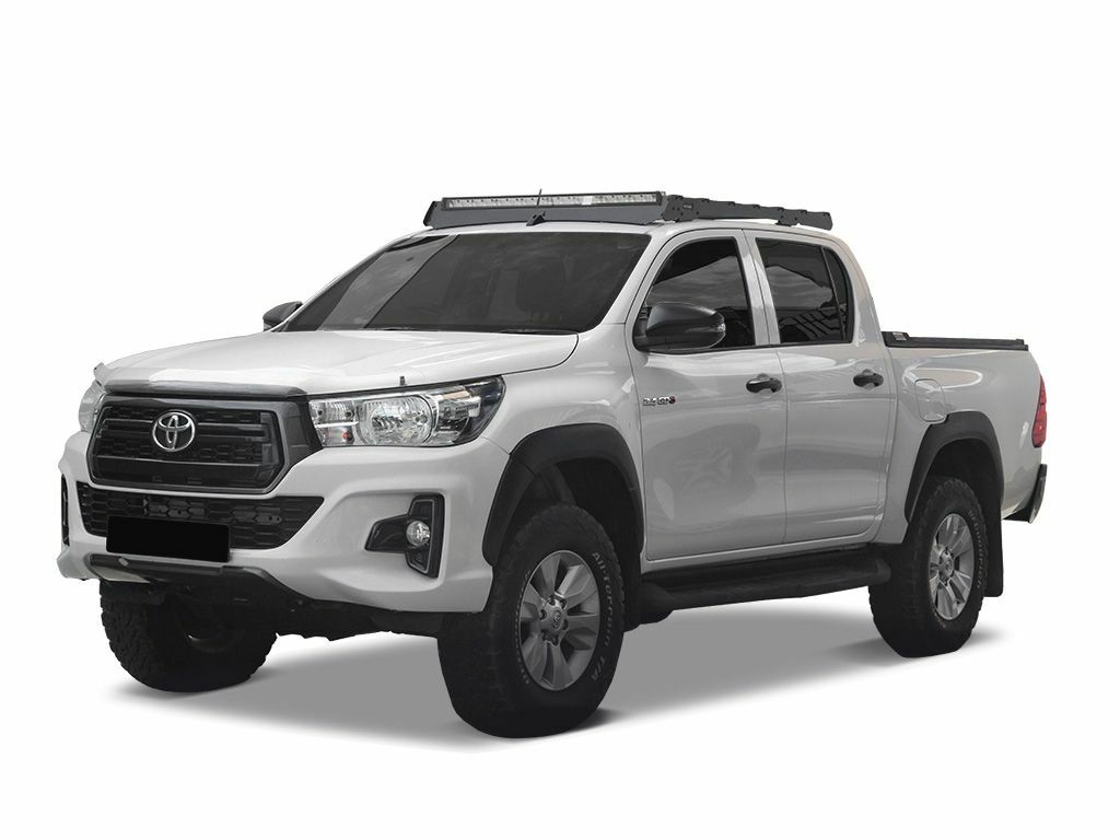 Toyota Hilux DC (2015-CURRENT) SLIMSPORT ROOF RACK KIT / LIGHTBAR READY