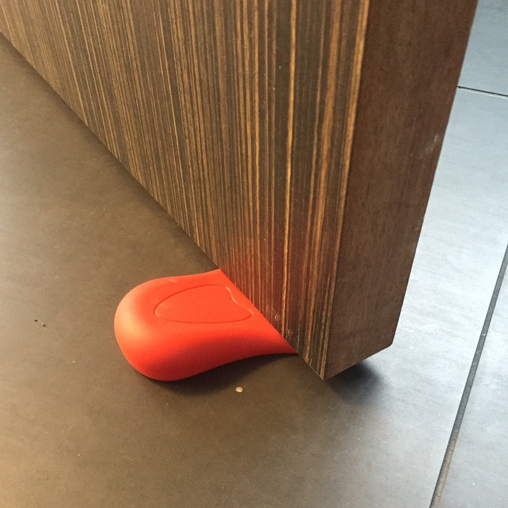 Finger Alert Door Stopper