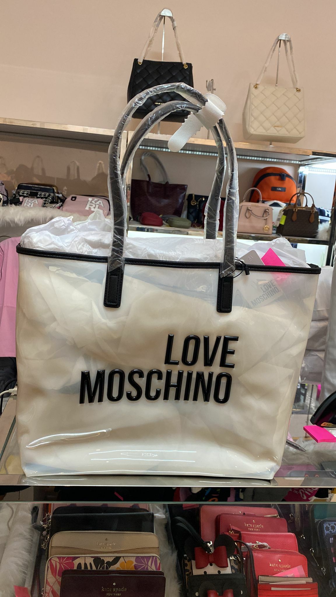 [S] LOVE MOSCHINO HANDBAG LOVE MOSCHINO, BIANCO/NERO JC4255PP0CKL110A, 8051578567268 FINAL SALE (SLM24)