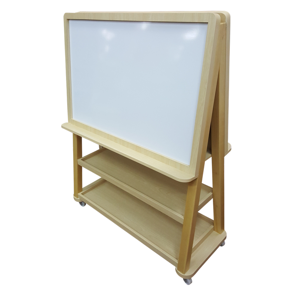 Mobile Whiteboard (Double Sided Easel), Deluxe