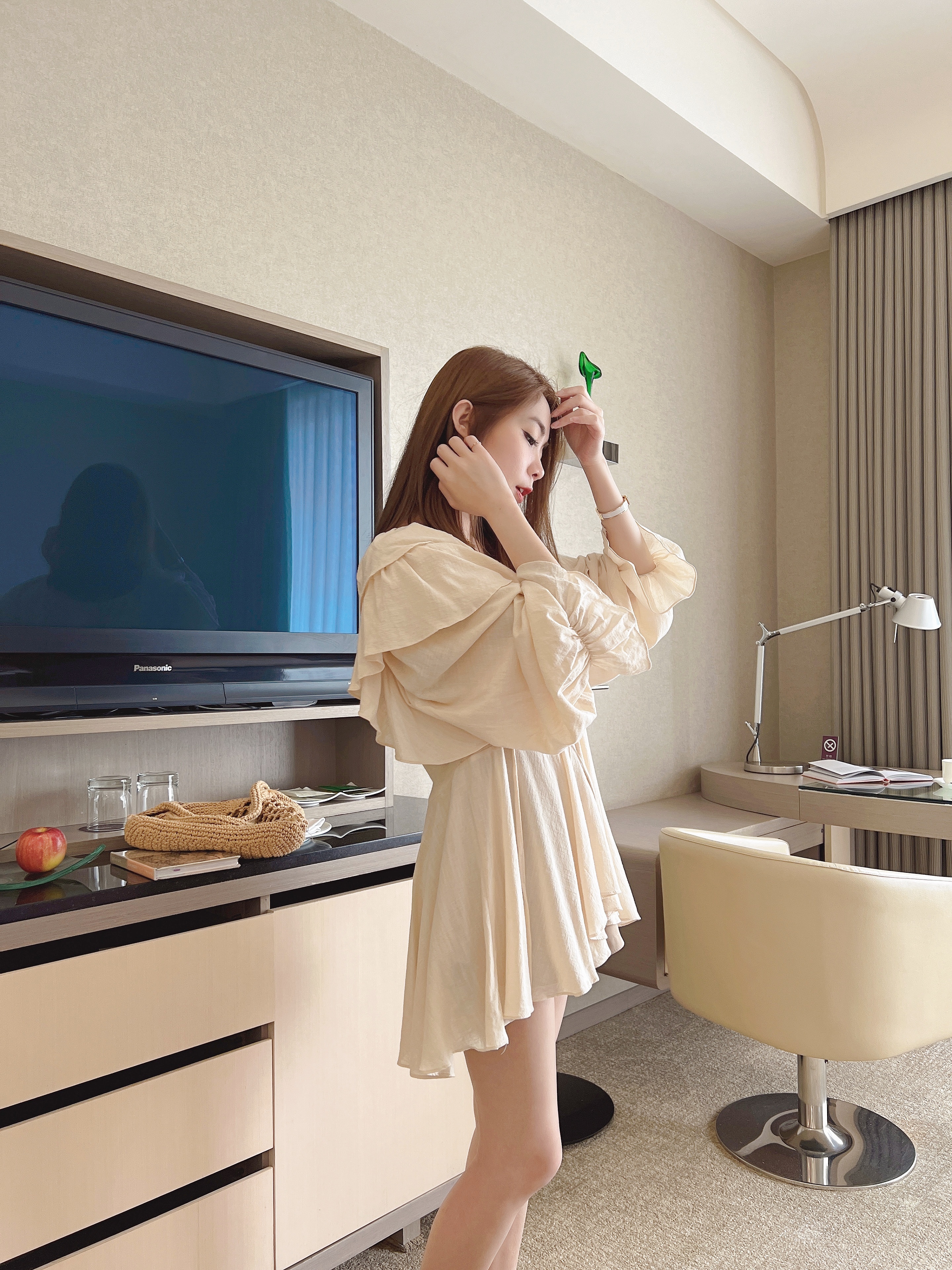 必收！波西米亞荷葉垂墜小仙女短洋