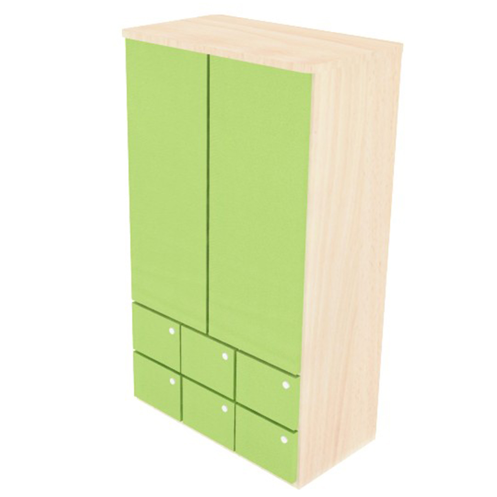 Tall Filing Cabinet with Lockers