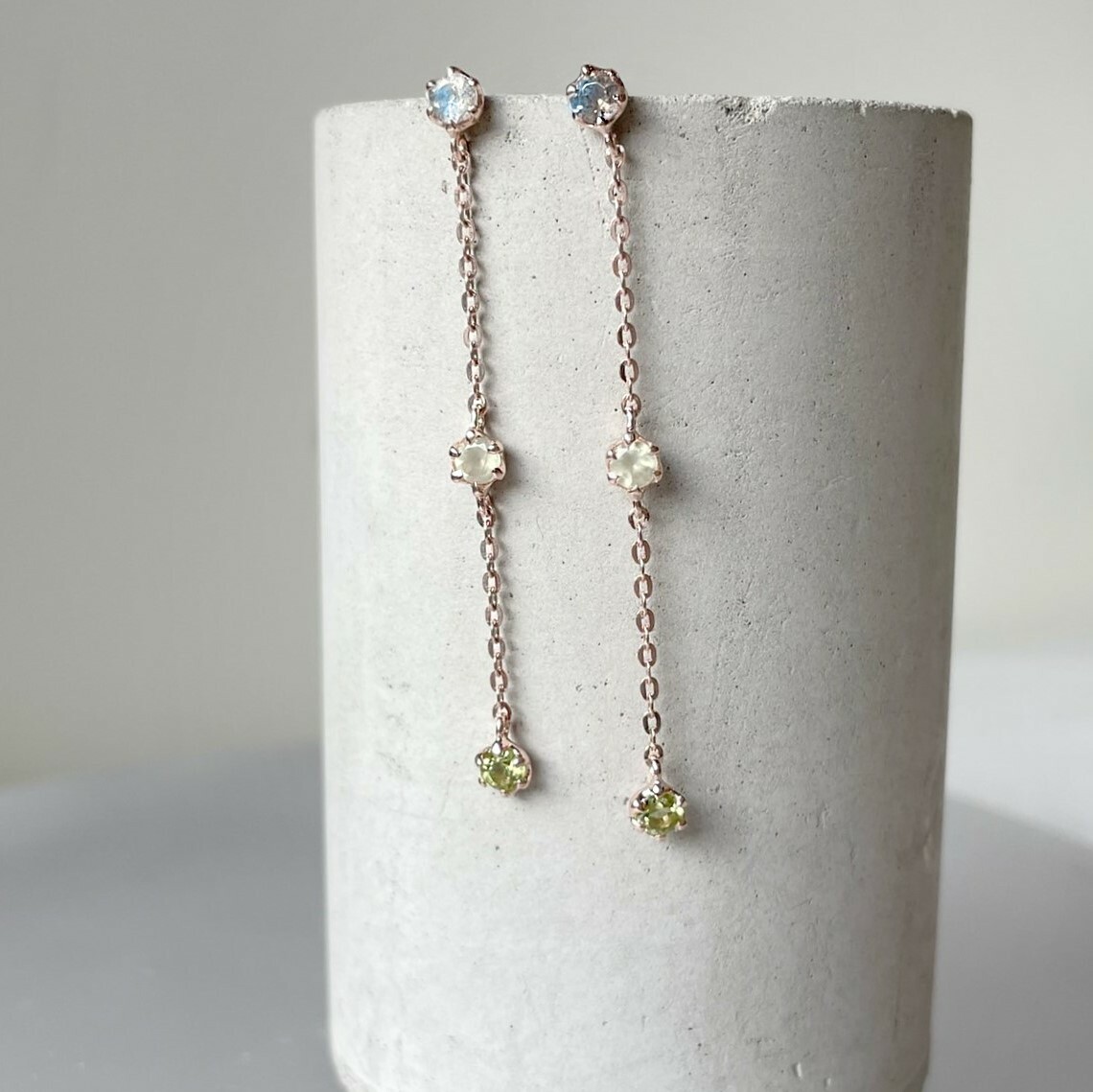 Garden綠色系耳鏈