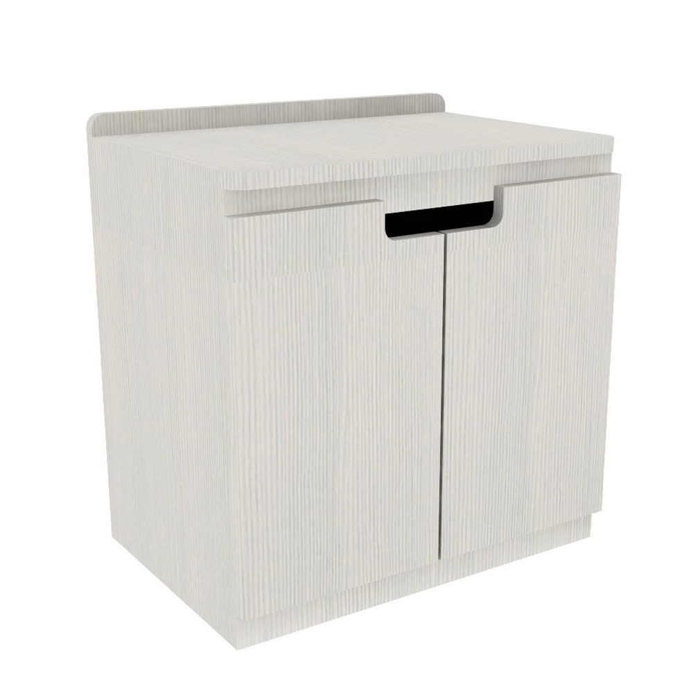 Shoe Cabinet, Ivory