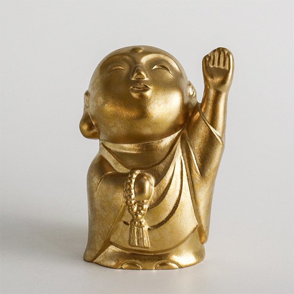 【高岡銅器】無心(六心)地藏-希望