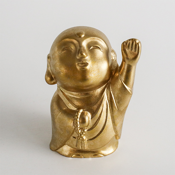 【高岡銅器】無心(六心)地藏-希望