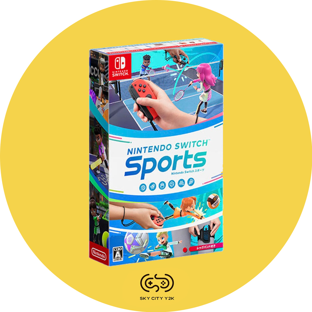 【極美品】Nintendo Switch&Switch Sportsセット Switch Switch Sports + Leg Strap Bundle