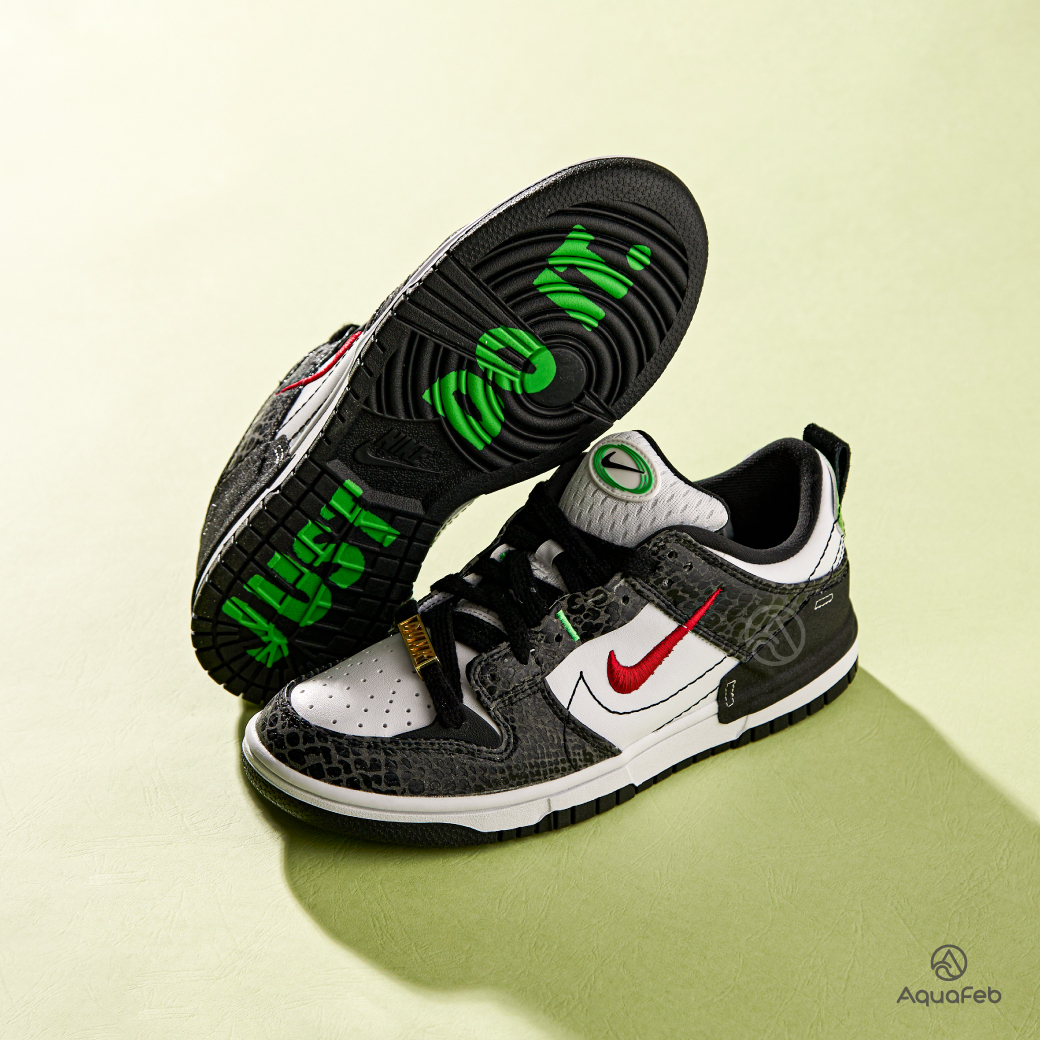 Nike Dunk Low Disrupt 2 女 黑白 經典 低筒 運動 休閒鞋 DV1490-161