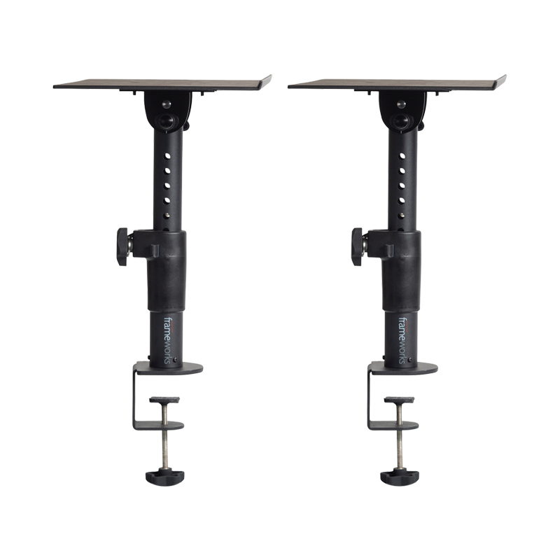 Gator Frameworks 喇叭桌邊架（一對）FWPA-SPKSTMNDSKCMP