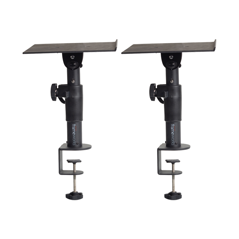 Gator Frameworks 喇叭桌邊架（一對）FWPA-SPKSTMNDSKCMP