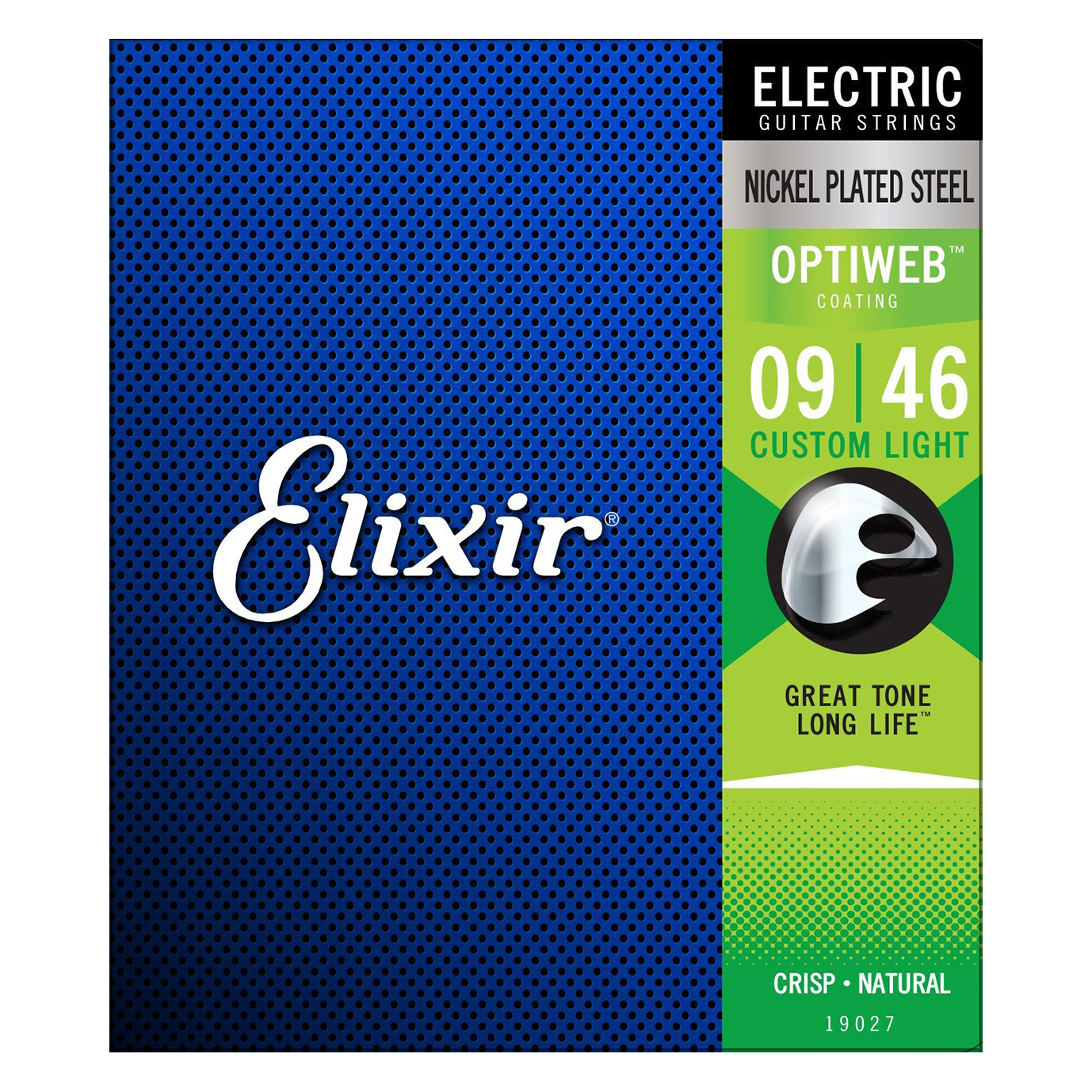Elixir 19027 09-46 電吉他弦 OPTIWEB 長壽弦 極薄膜