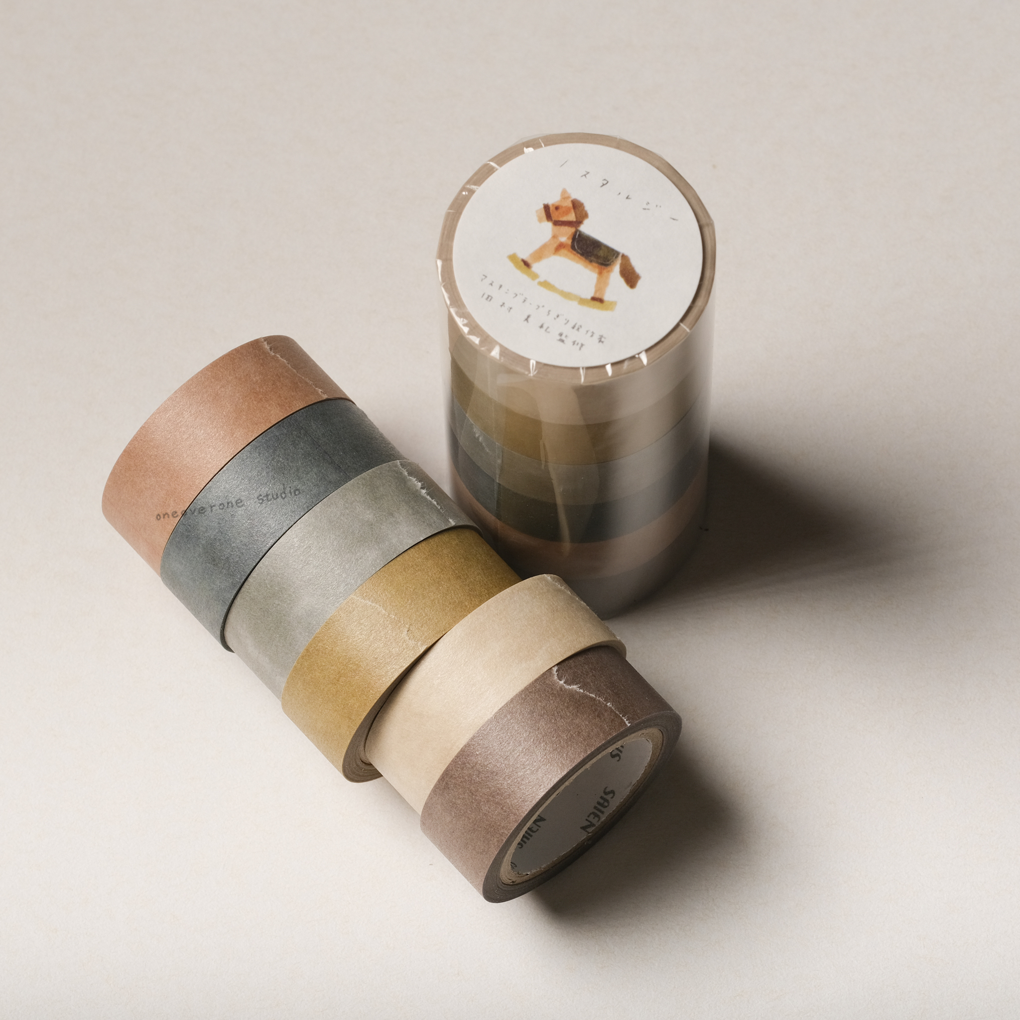 田村美紀監修質感系彩色紙膠帶/SAIEN/日本