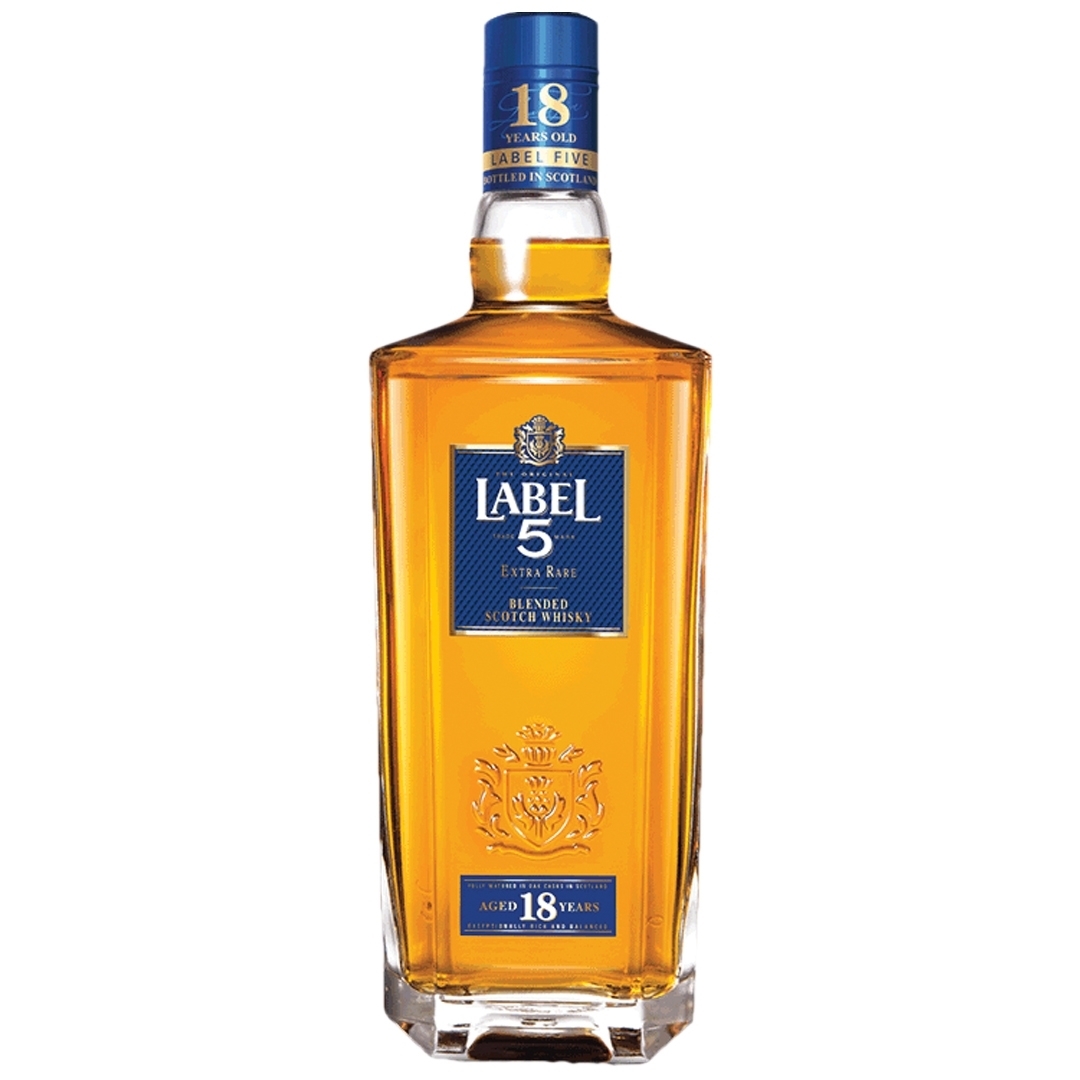 Label 5 Extra Rare 18 Years Blended Scotch Whisky