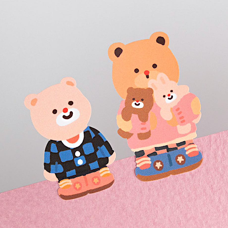 Khakiz Sticker－Ligom OOTD (Korean Stationery Brand)