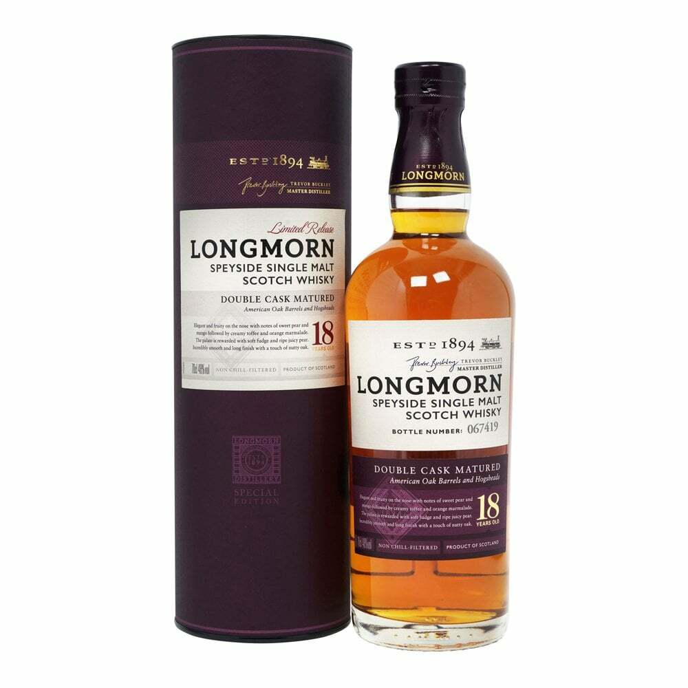 朗摩18年單一純麥威士忌 Longmorn 18 Years Single Malt Whisky