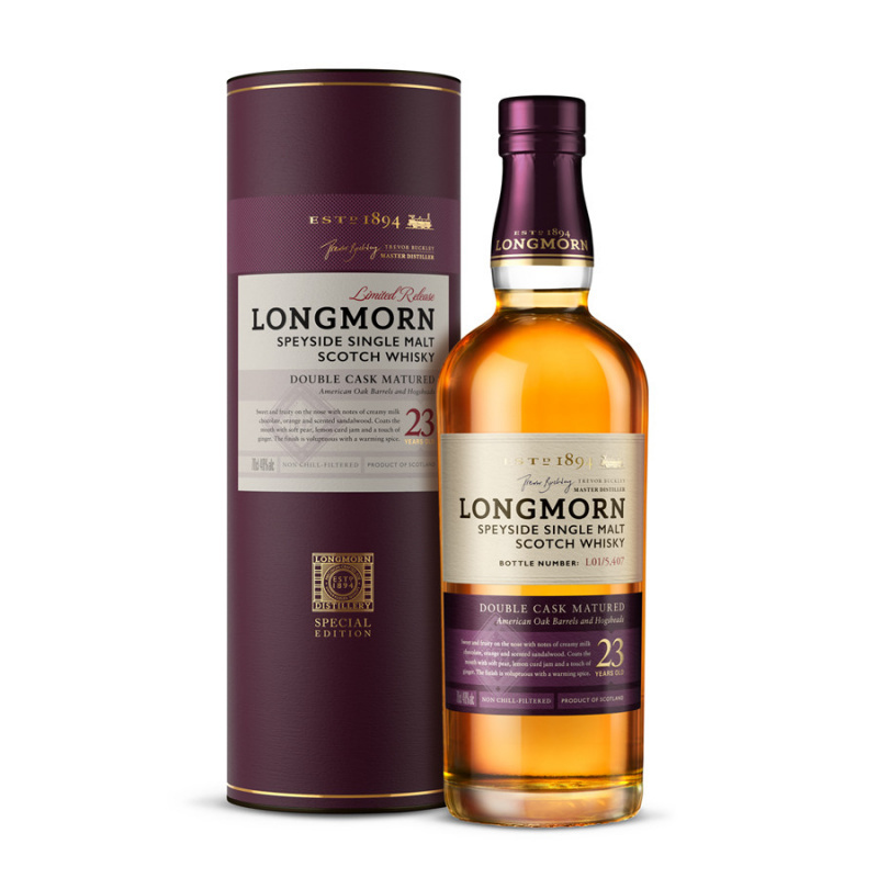 朗摩23年單一純麥威士忌 Longmorn 23 Years Single Malt Whisky