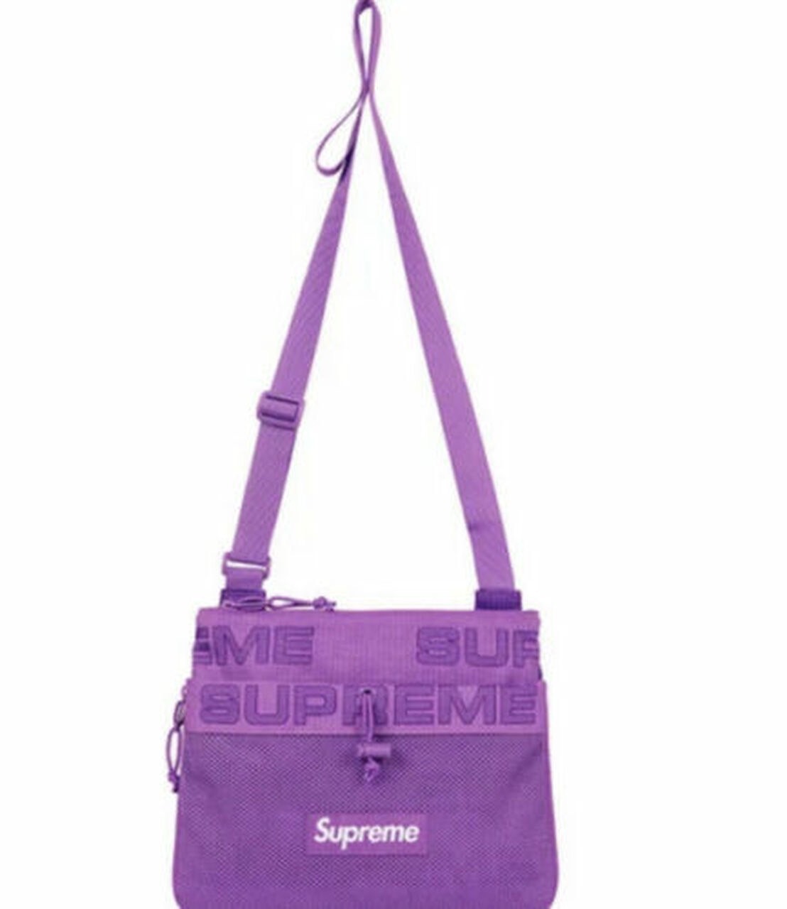 2021 F/W Supreme 51th Side Bag 小包側背包紫