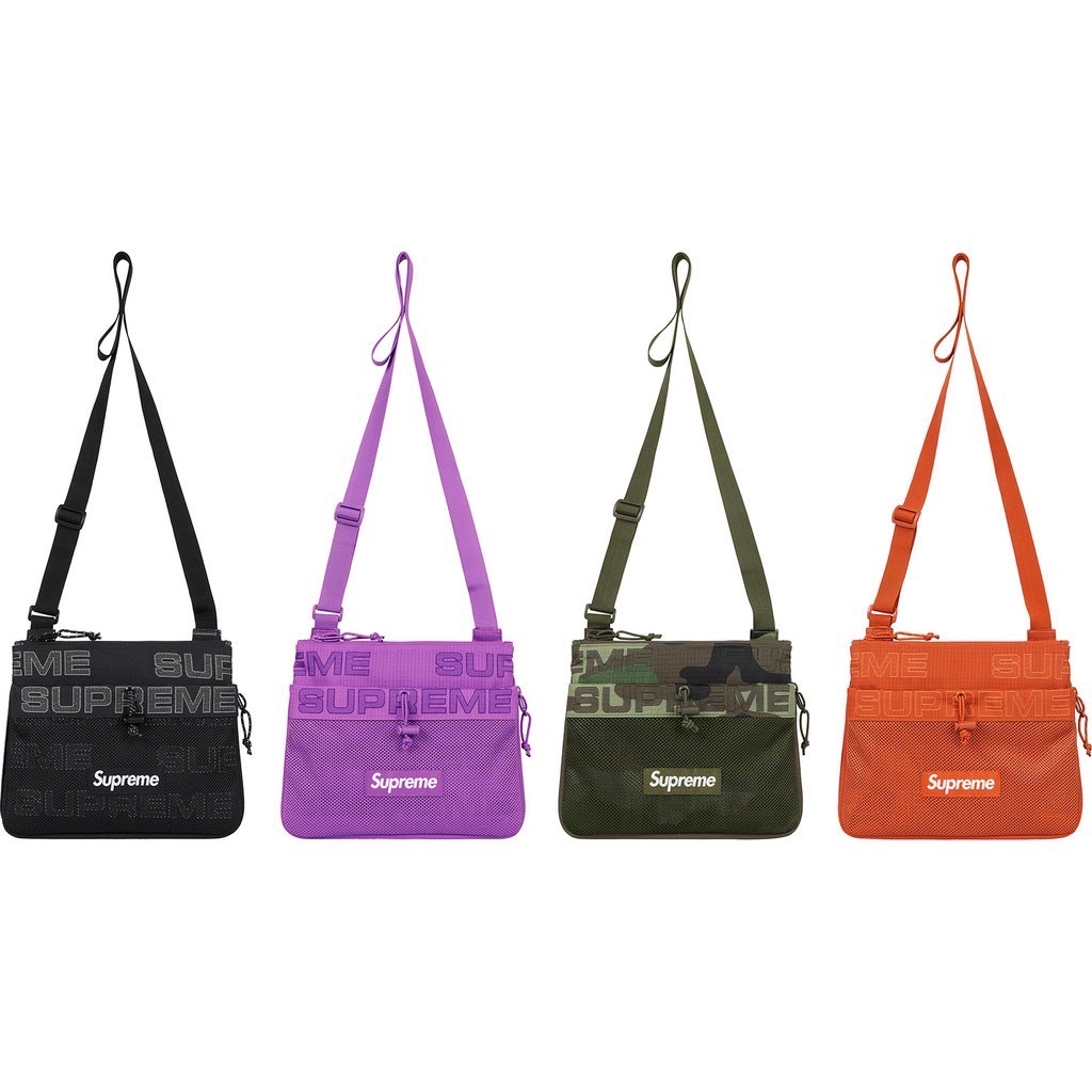 2021 F/W Supreme 51th Side Bag 小包側背包紫