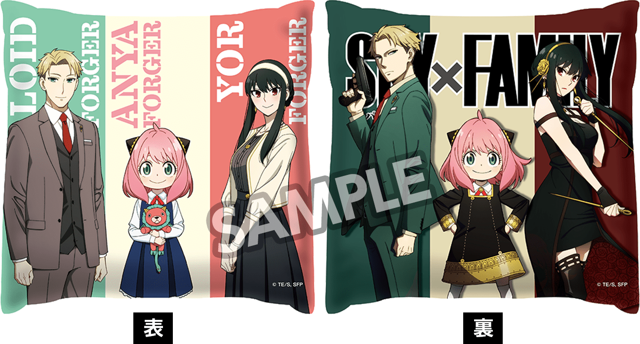「ACG.GO」「預購」SPY×FAMILY  x Lawson #12 方型Cushion
