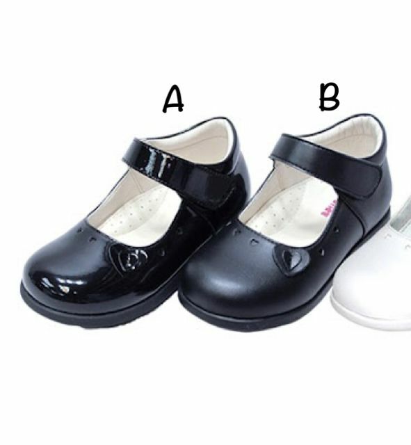 no.no House 幼童全真皮護足鞋墊保健型學生鞋 Size: 24-30 LBN-7600