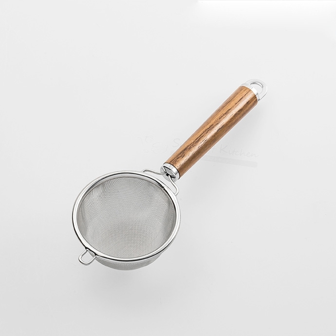 日本 SUNCRAFT｜核桃木柄濾勺