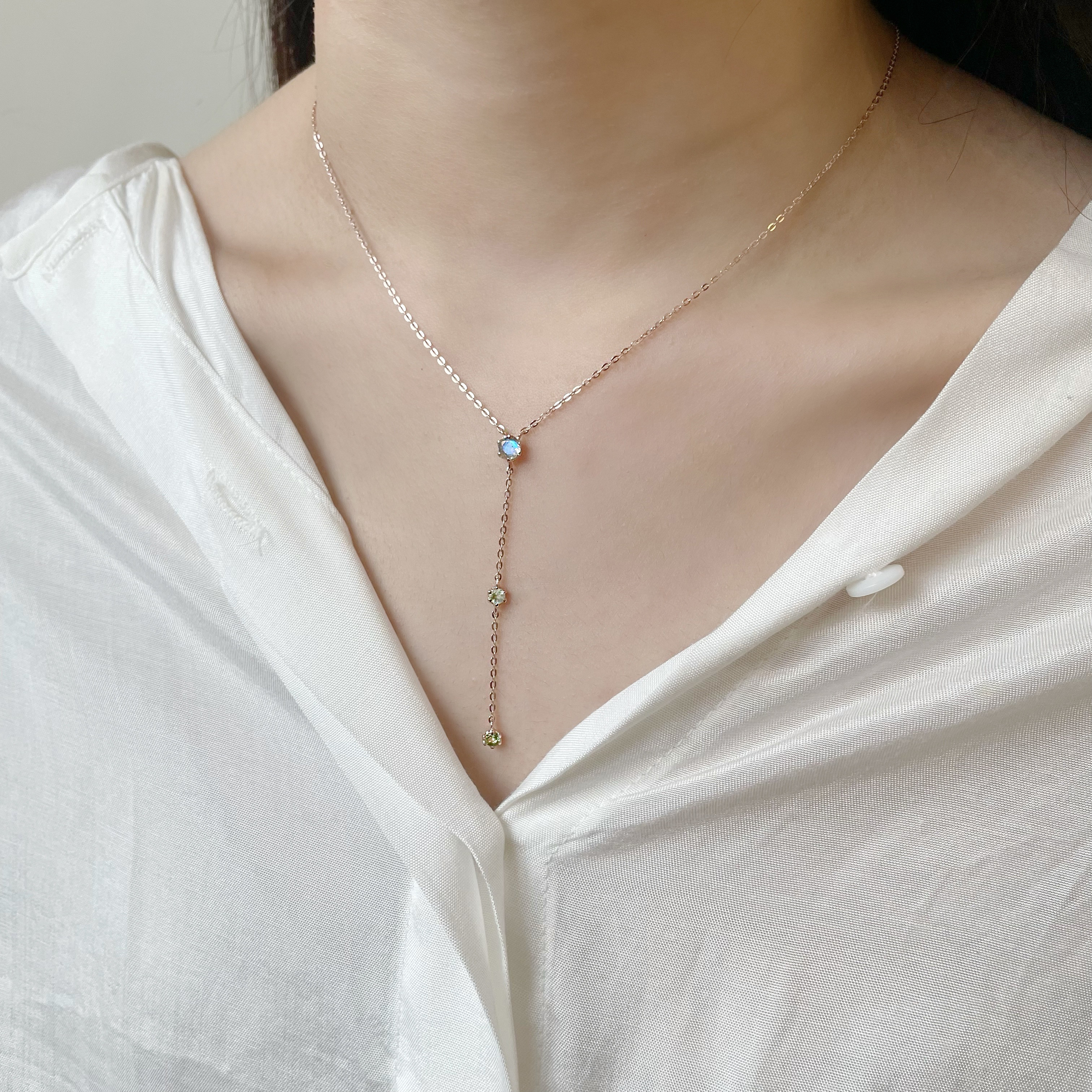 Garden綠色系奶溝鏈