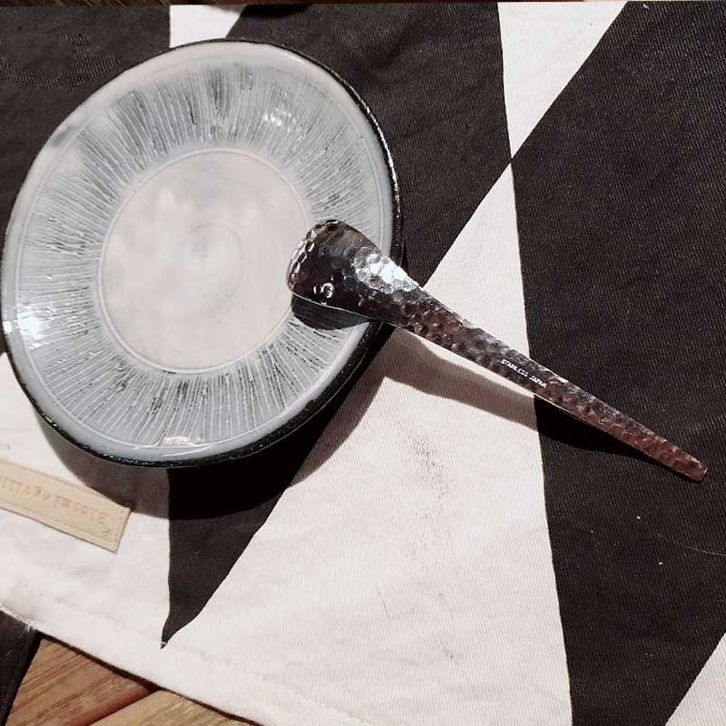 orin 精選｜銀鱗鎚目手工餐具 點心匙