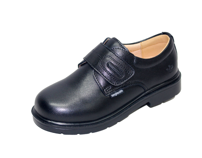 Kinghealth 男童真皮舒適鞋墊保健學生鞋(BCK超輕) Size:30~37 BCK-17281