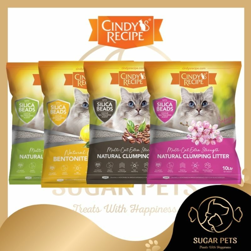 Cindy's Recipe Cat Litter 10 Litter Per Pack