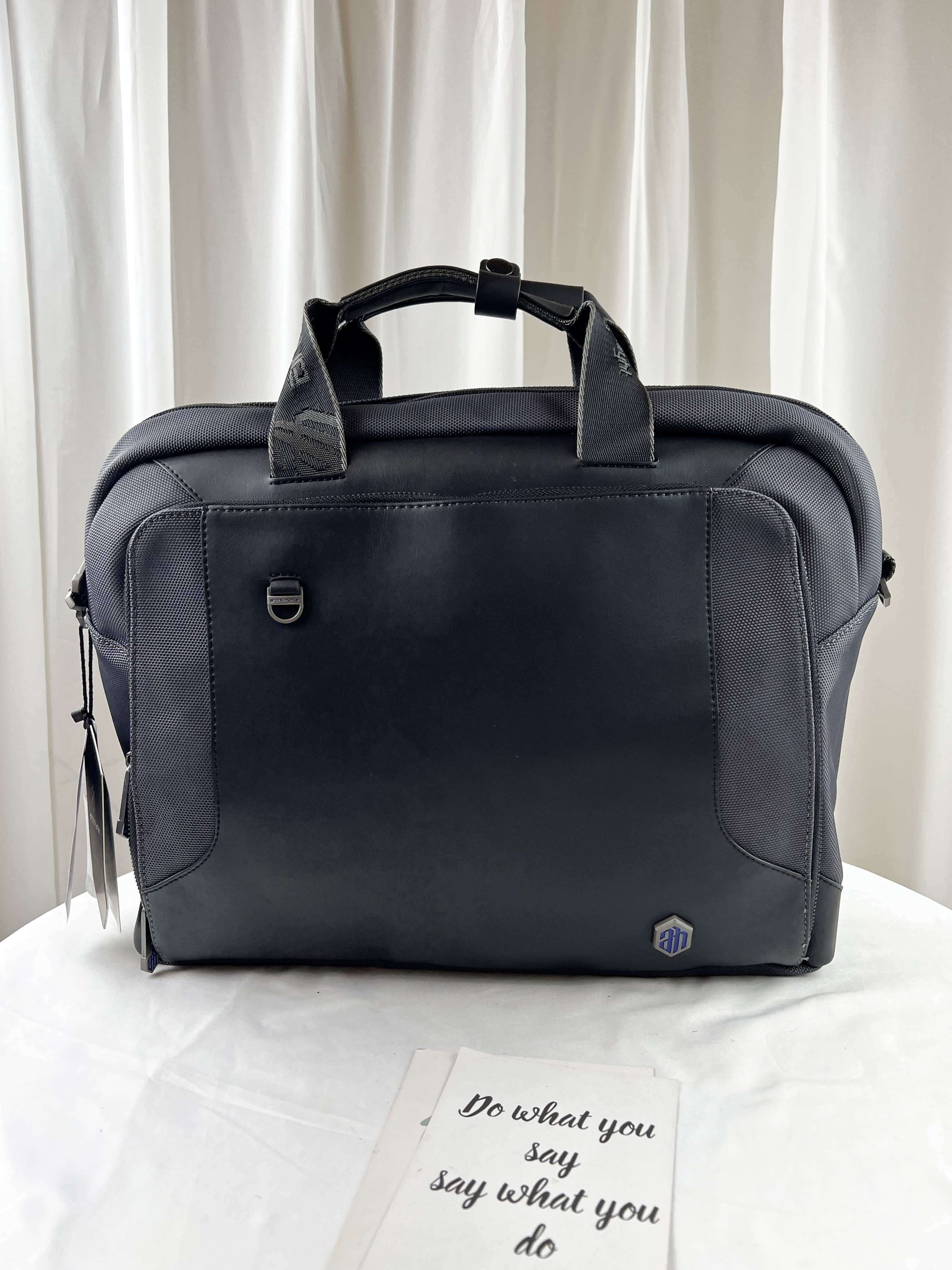 Arctic hunter 深灰色 多功能男用公事包 / 電腦包 #SM-GW0004