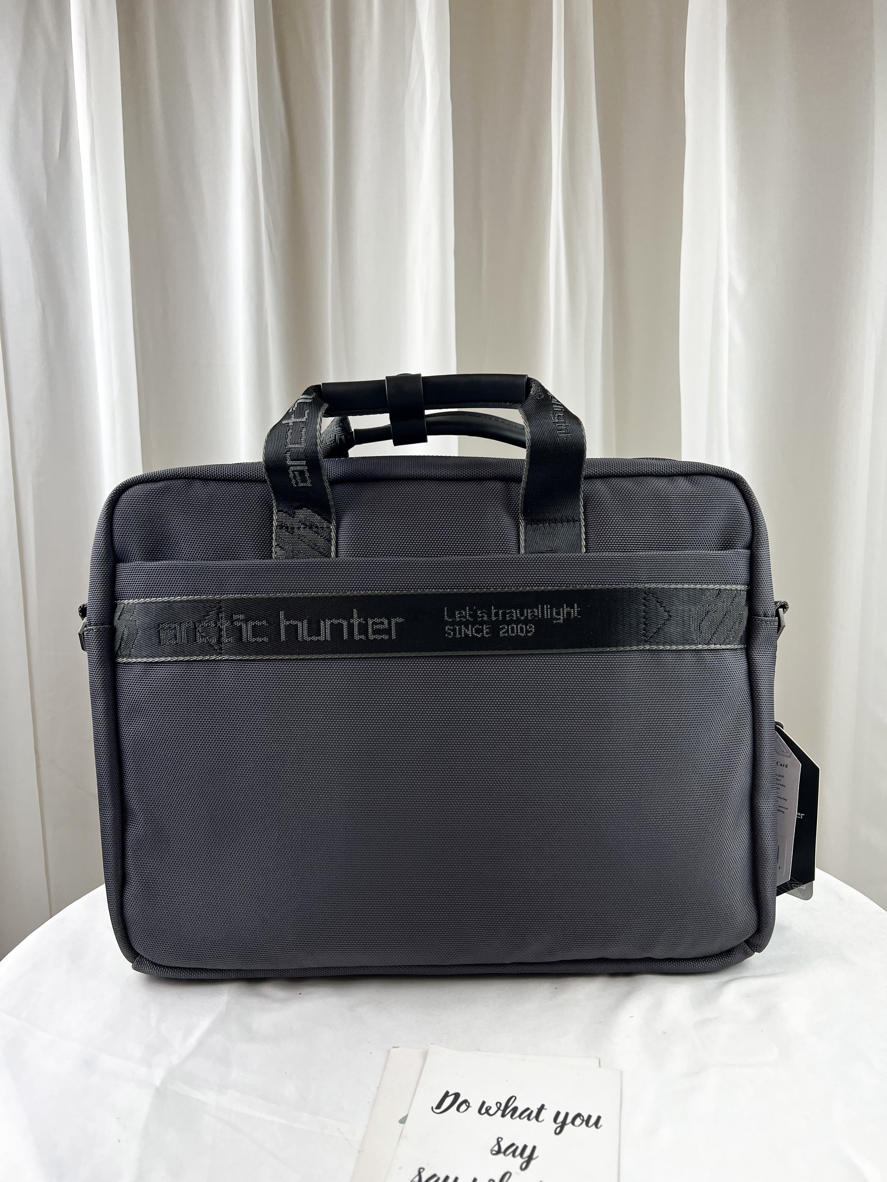 Arctic hunter 深灰色 多功能男用公事包 / 電腦包 #SM-GW0004