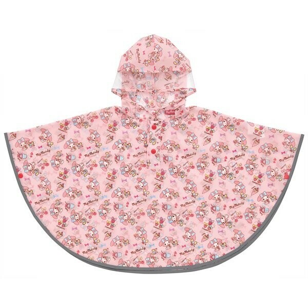 My Melody 兒童可愛雨衣斗篷 小童披肩斗篷雨衣