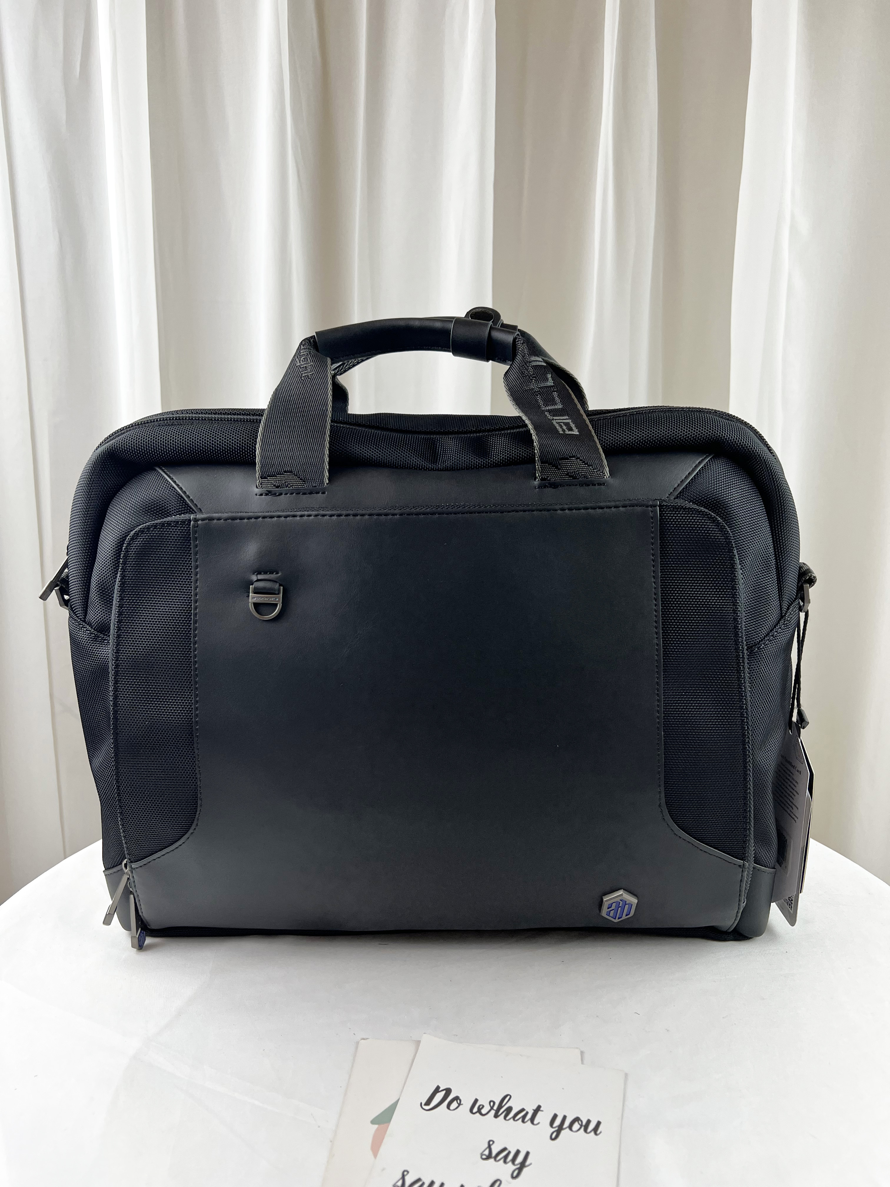 Arctic hunter 經典黑 多功能男用公事包 / 電腦包 #SM-GW0004