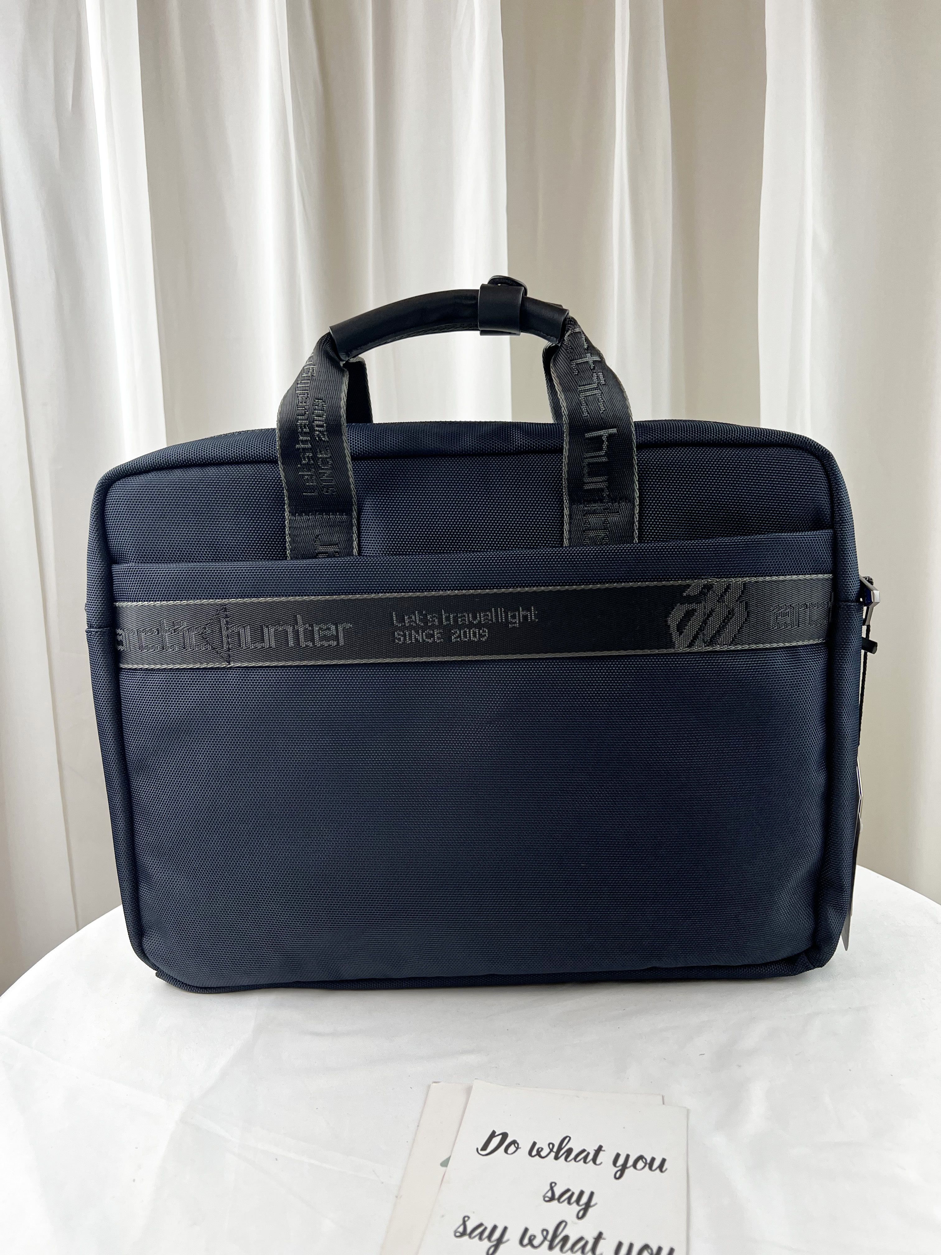 Arctic hunter 海軍藍 多功能男用公事包 / 電腦包 #SM-GW0004