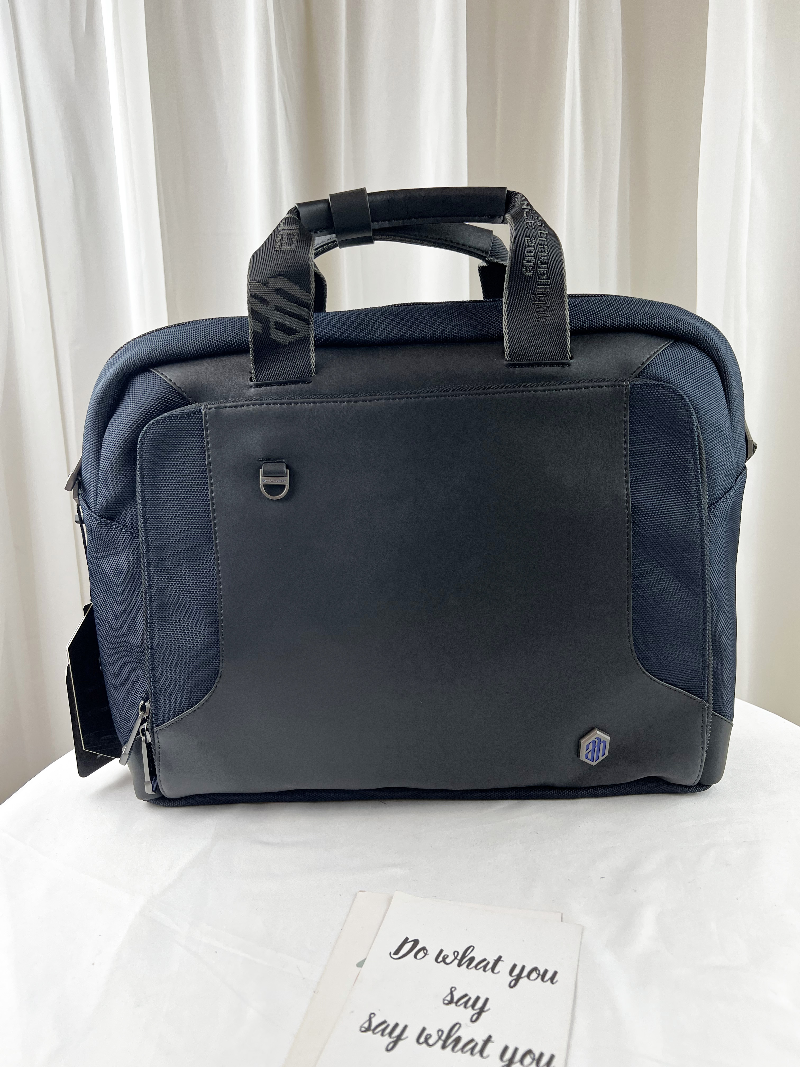 Arctic hunter 海軍藍 多功能男用公事包 / 電腦包 #SM-GW0004