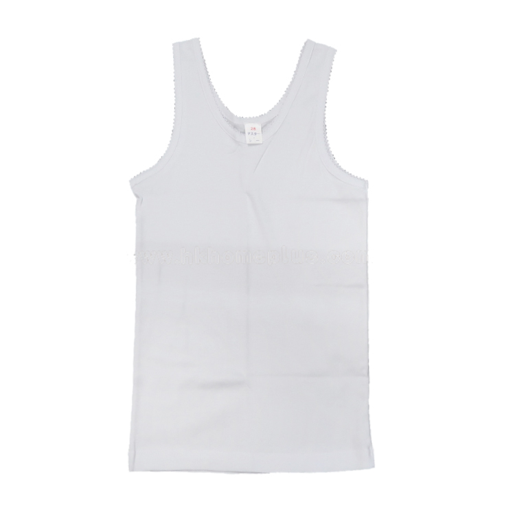 3件裝 Master Sea: 女童花邊光身背心 (20-32碼)