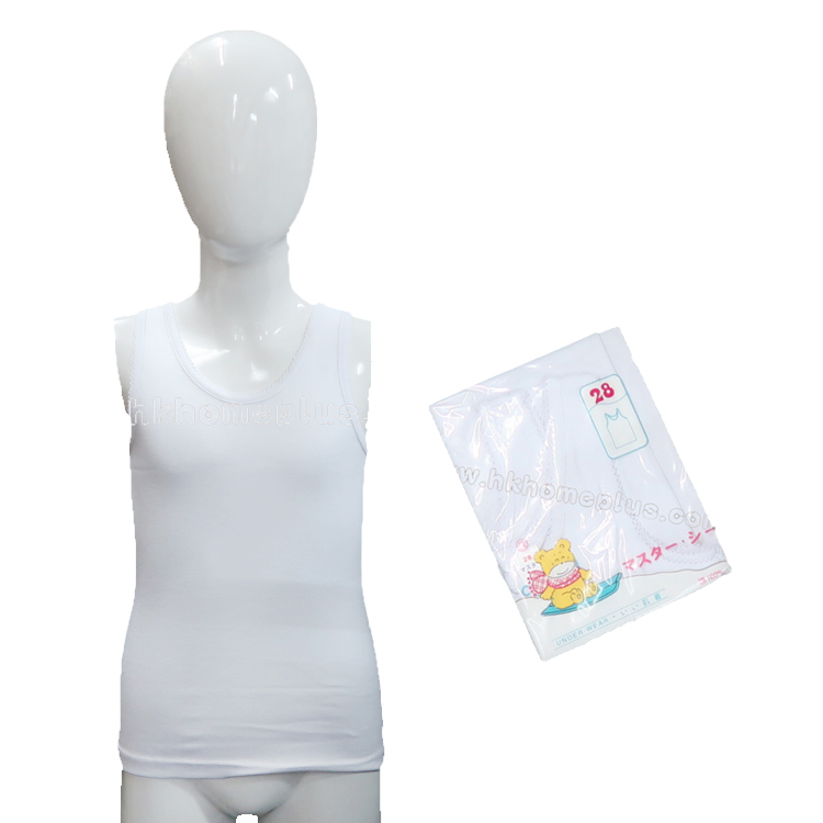 3件裝 Master Sea: 女童花邊光身背心 (20-32碼)