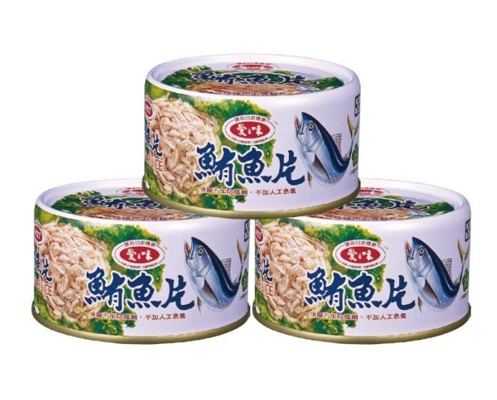 【愛之味】鮪魚片罐頭185g (1入/3入)