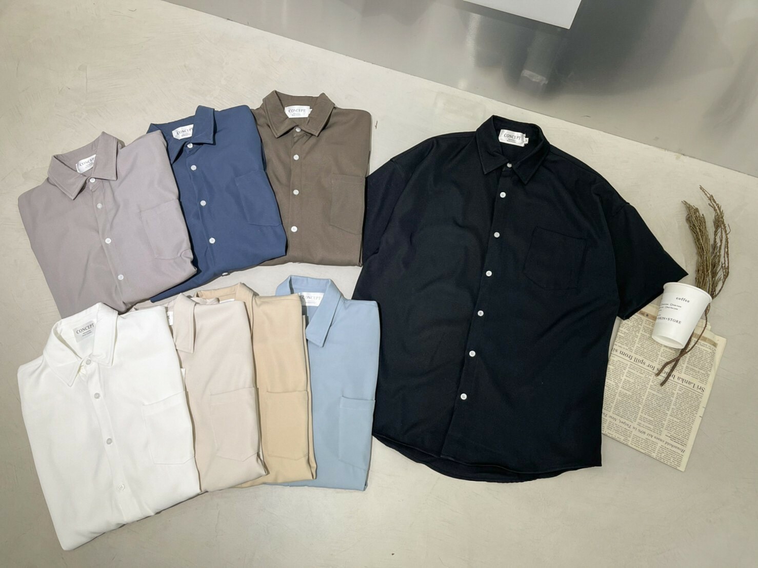 自訂款  韓國抗皺口袋 襯衫 IM99954