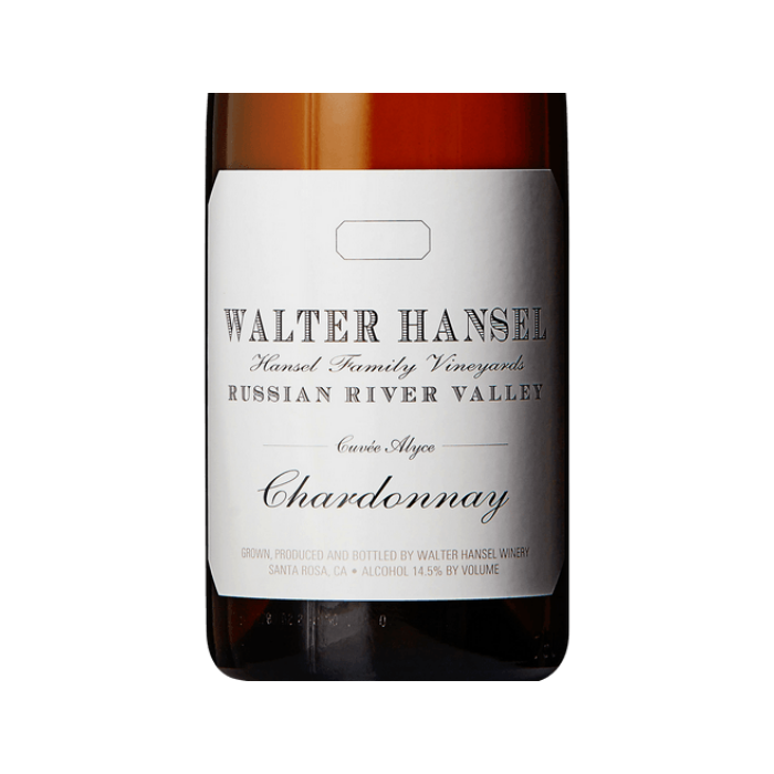 Walter Hansel Chardonnay Cuvee Alyce 2022