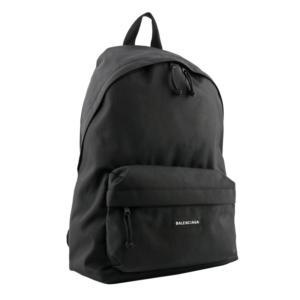 【BALENCIAGA】Explorer Logo 素面尼龍後背包