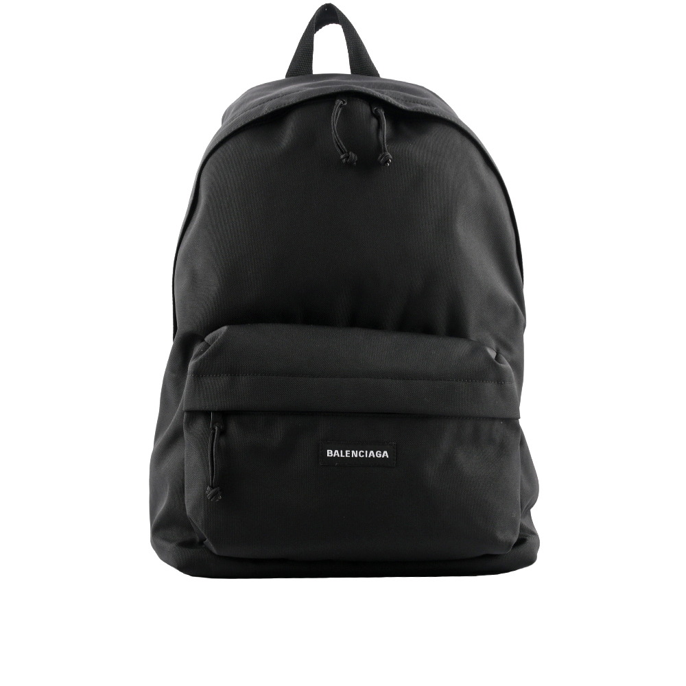 【BALENCIAGA】Explorer Logo 素面尼龍後背包