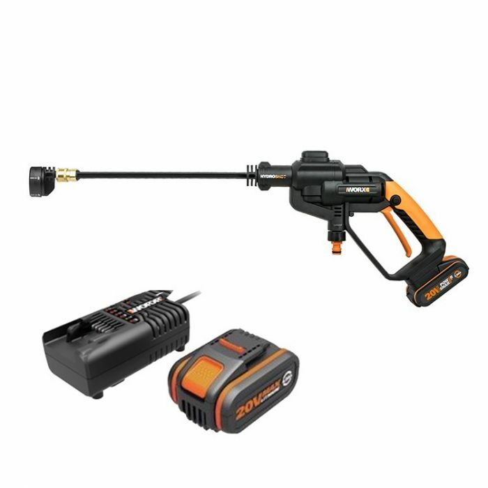 💥陳列清貨價💥威克士 Worx  WG620E.11‧高壓清洗機充電套裝‧20V鋰電‧香港行貨,原廠6個月保養‧