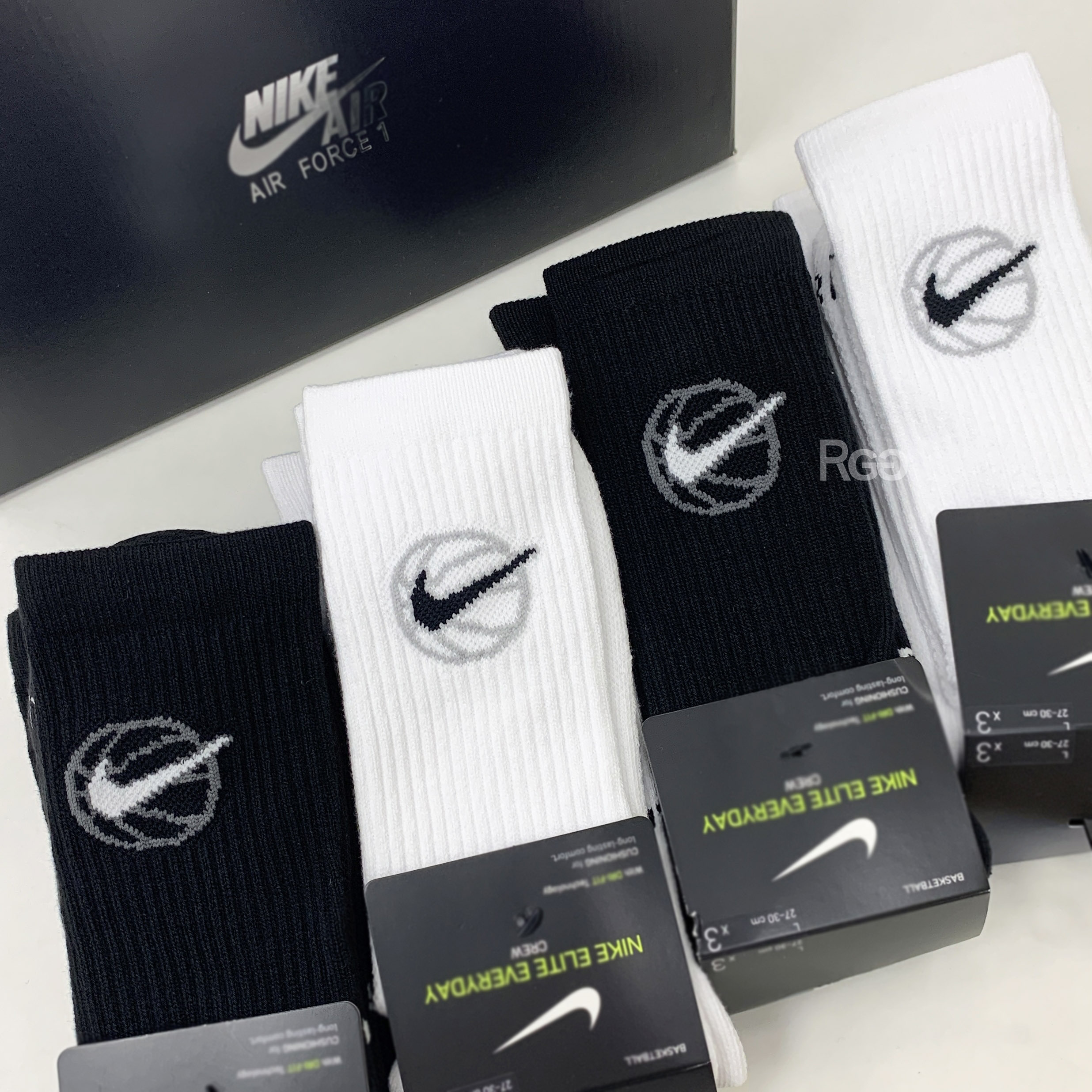 Nike Everyday Crew 排汗 緩震 中筒襪 (DA2123)